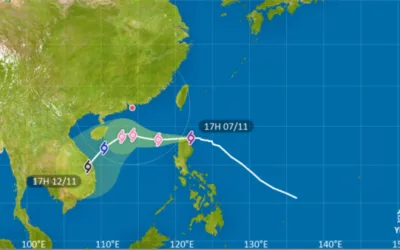 超強颱風銀杏逐漸逼近 天文台將發一號戒備信號